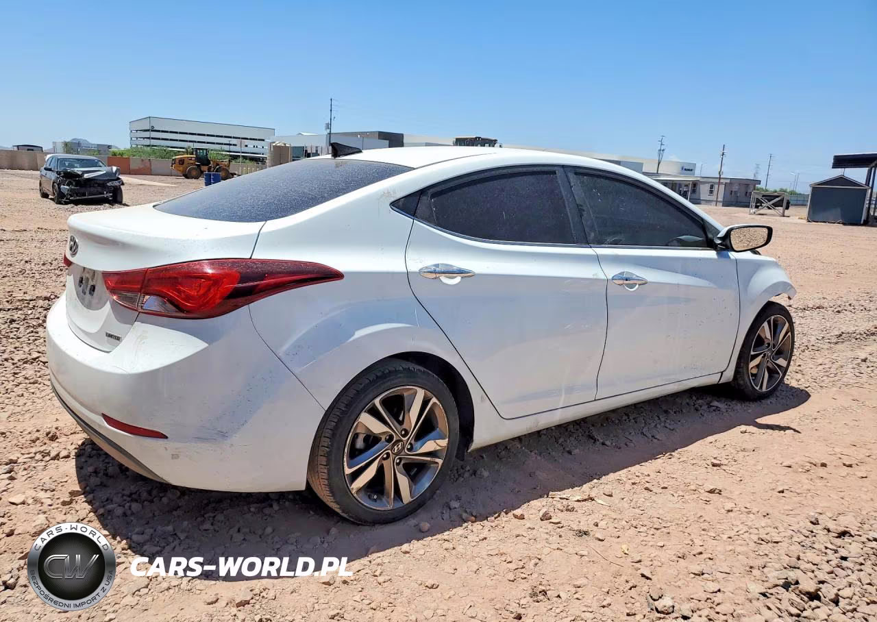 2016 Hyundai Elantra Limited VIN:5NPDH4AE2GH721171 - 3