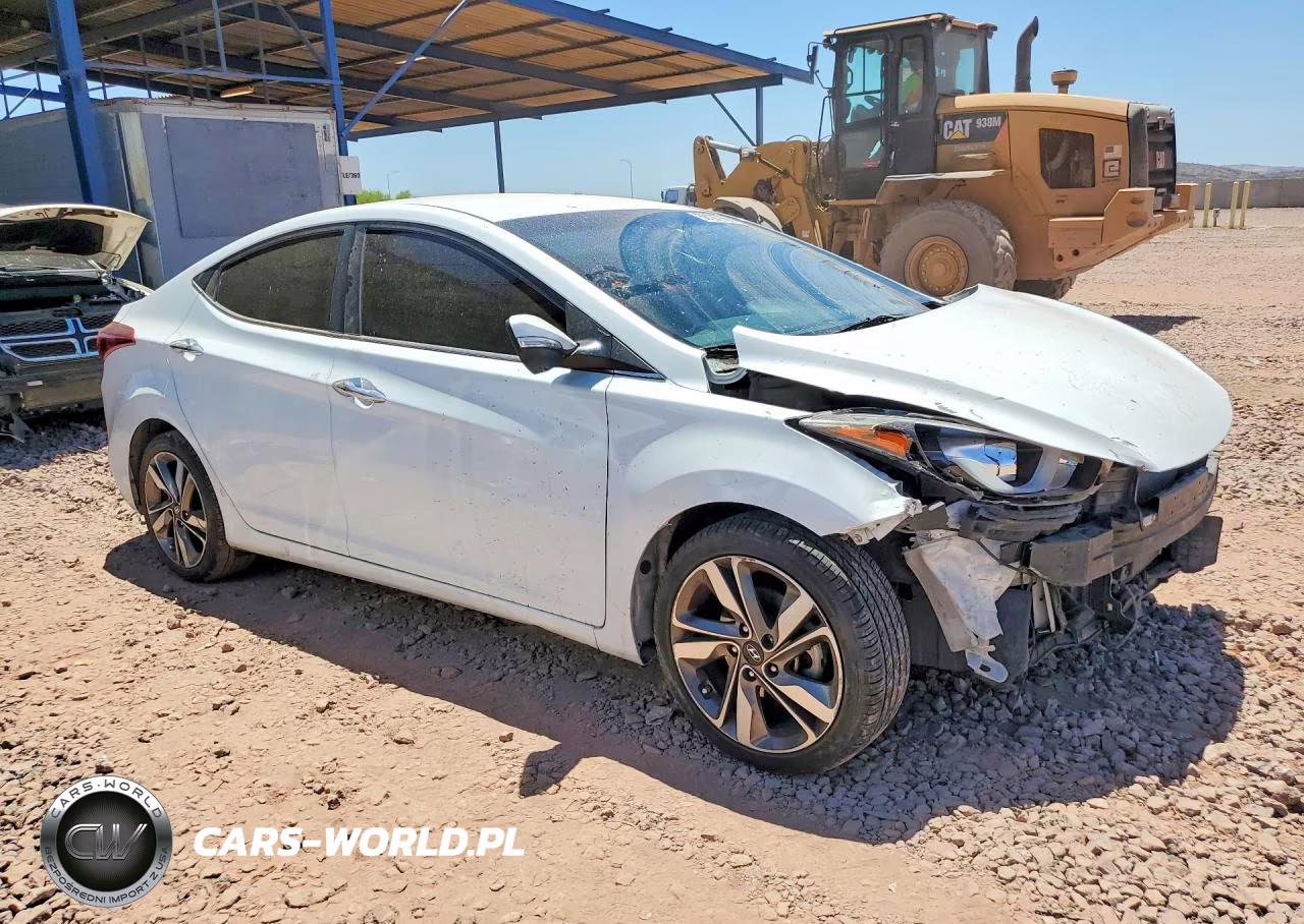 2016 Hyundai Elantra Limited VIN:5NPDH4AE2GH721171 - 4