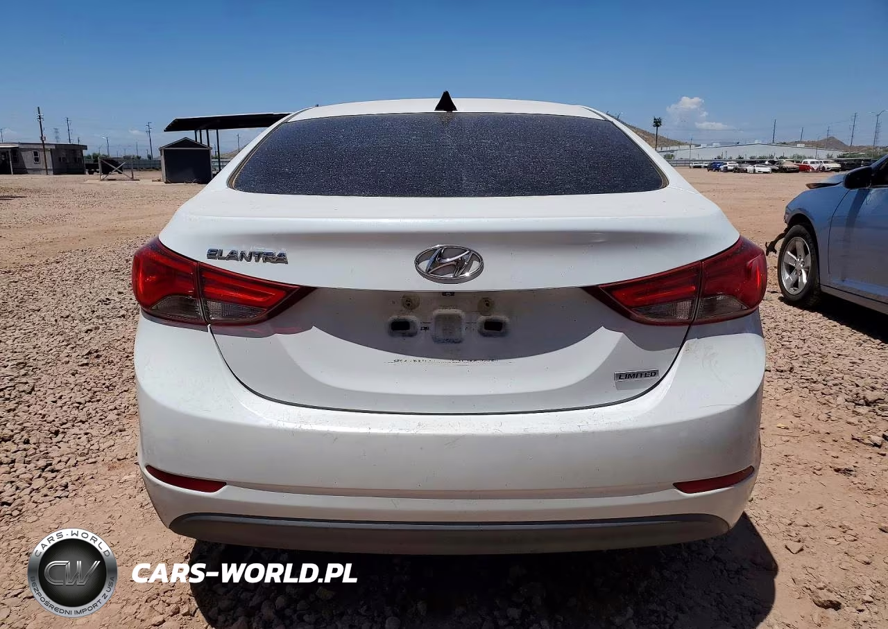 2016 Hyundai Elantra Limited VIN:5NPDH4AE2GH721171 - 6