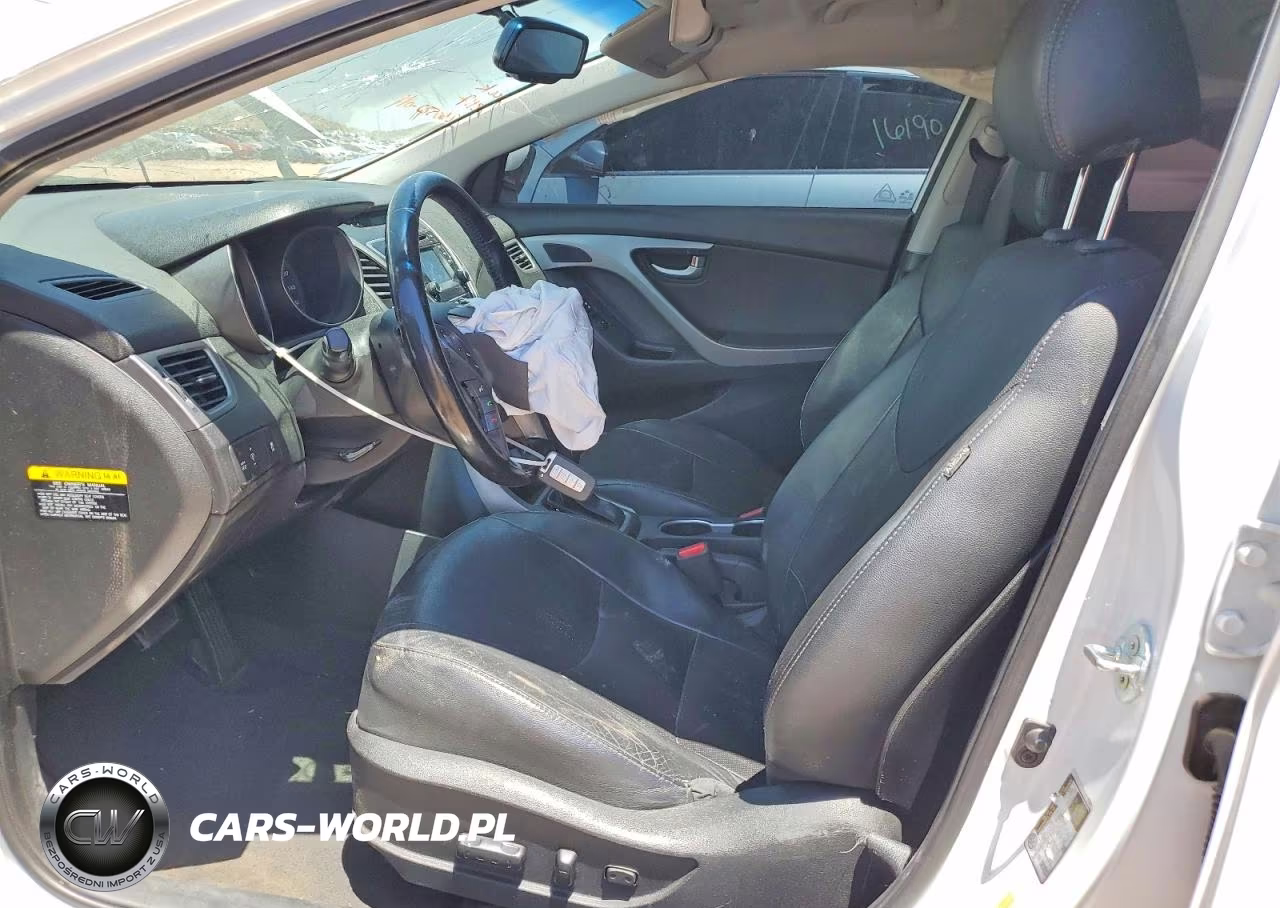 2016 Hyundai Elantra Limited VIN:5NPDH4AE2GH721171 - 7