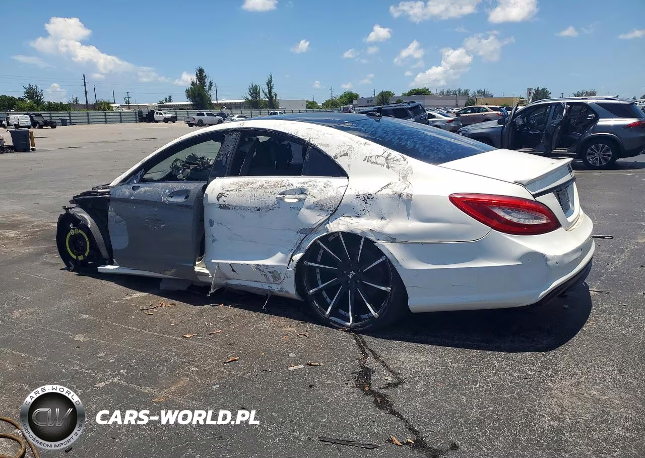 2012 Mercedes-Benz Cls 550 VIN:WDDLJ7DB2CA007910 - 2