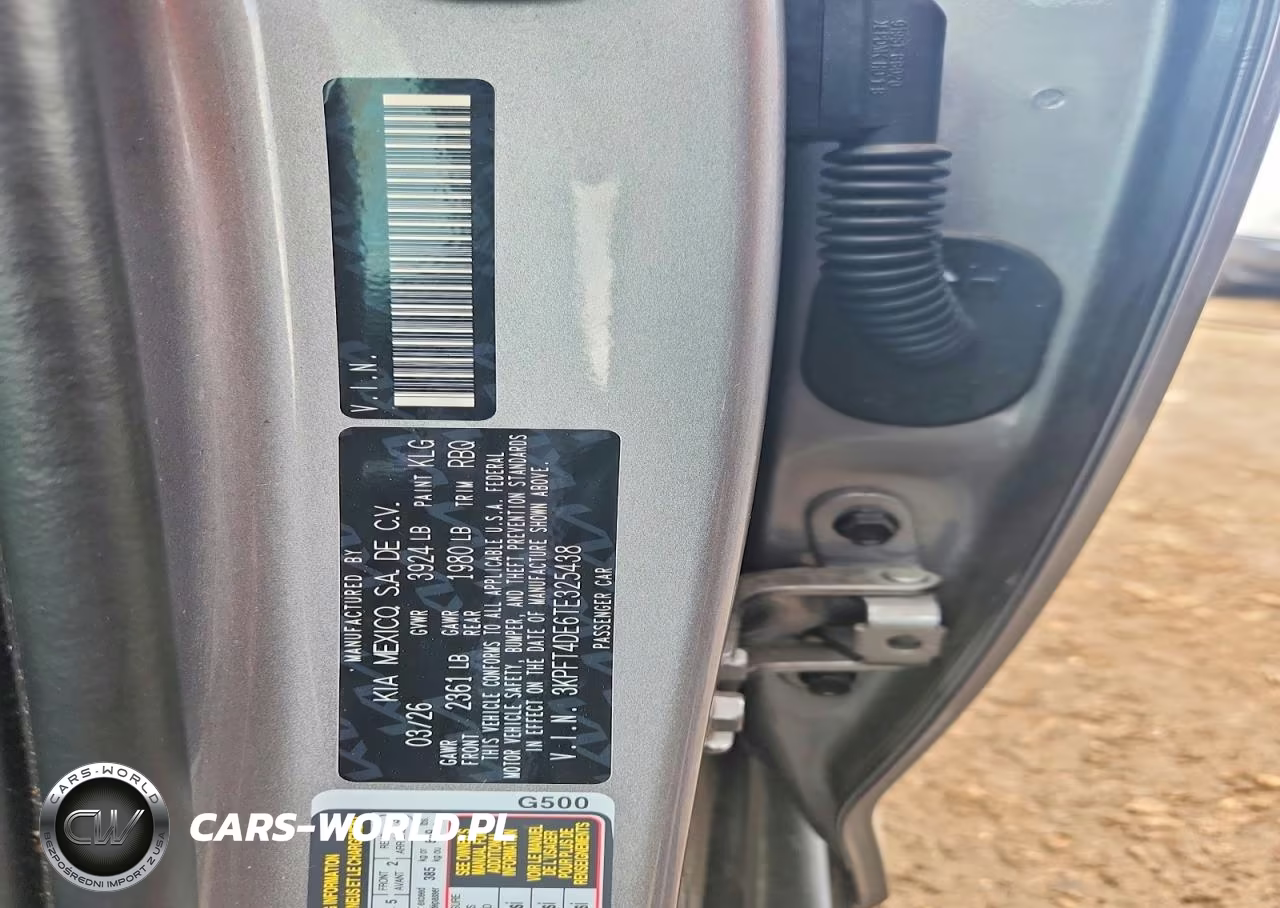 2026 Kia K4 Lxs VIN:3KPFT4DE6TE325438 - 12