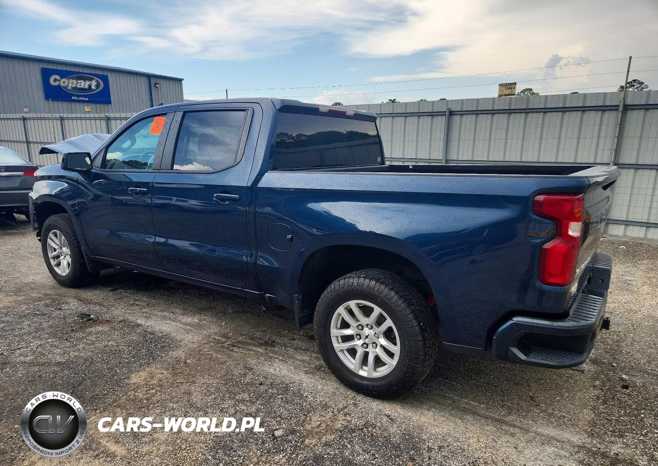 2022 Chevrolet Silverado Ltd K1500 Rst VIN:3GCUYEED7NG215154 - 2