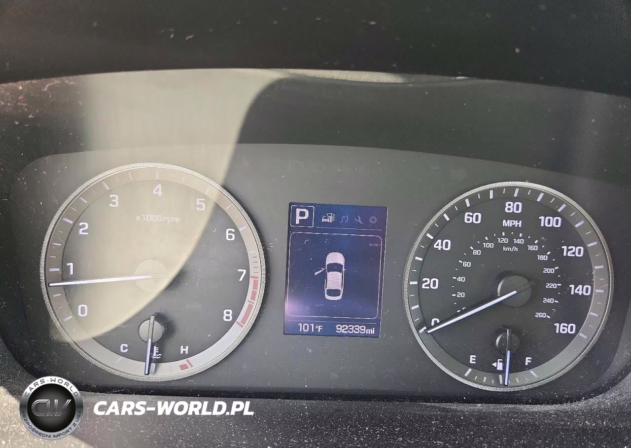 2016 Hyundai Sonata Se VIN:5NPE24AF4GH367636 - 9
