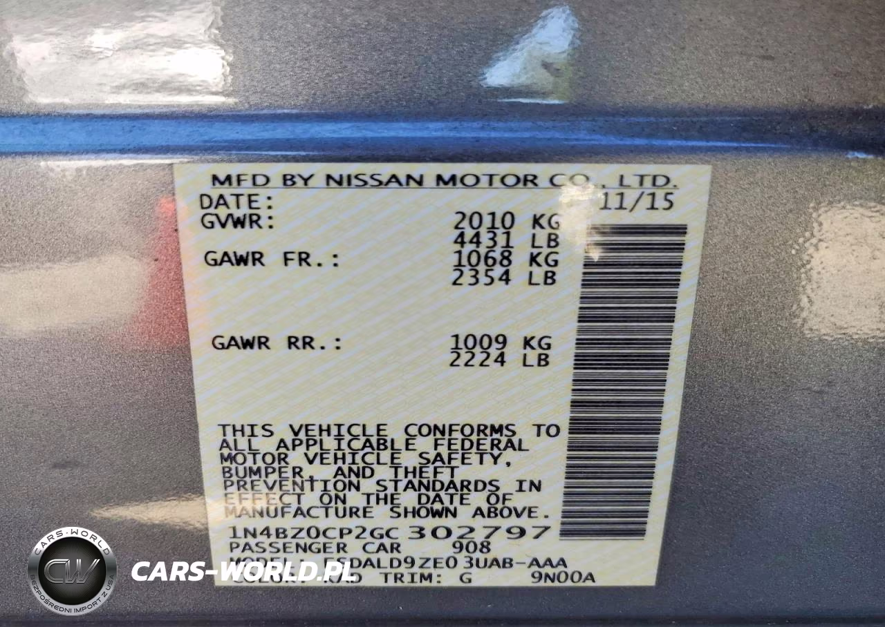2016 Nissan Leaf Sv VIN:1N4BZ0CP2GC302797 - 13