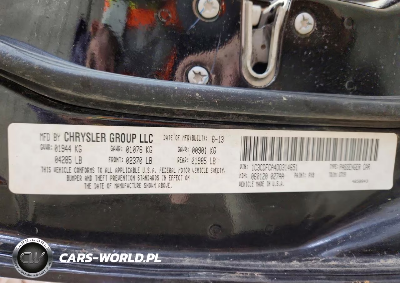2013 Dodge Dart Limited VIN:1C3CDFCA4DD314651 - 13