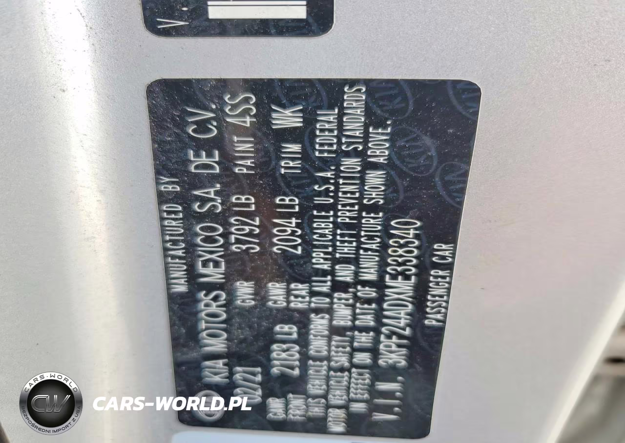 2021 Kia Forte Lxs VIN:3KPF24ADXME338340 - 12