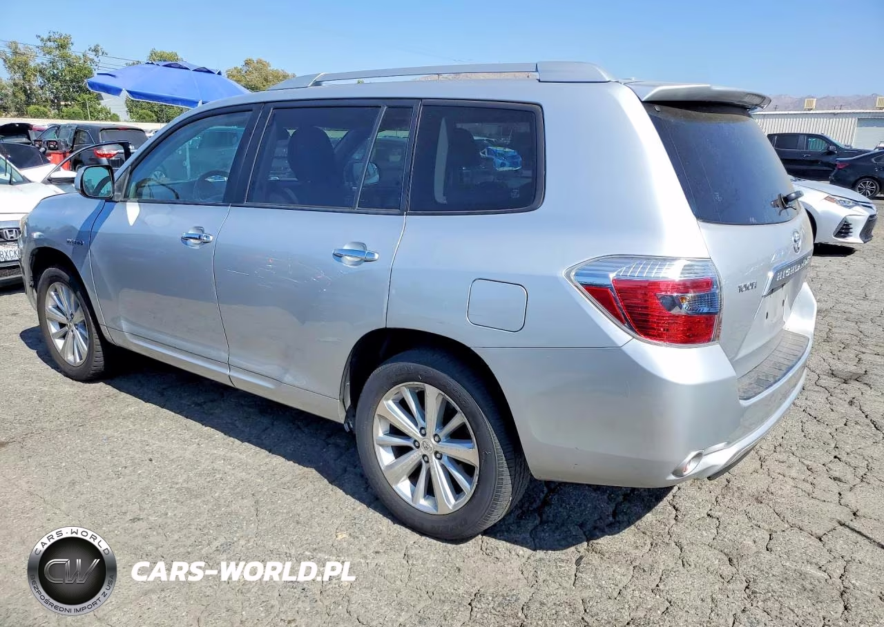 2009 Toyota Highlander Hybrid Limited VIN:JTEEW44A892035011 - 3