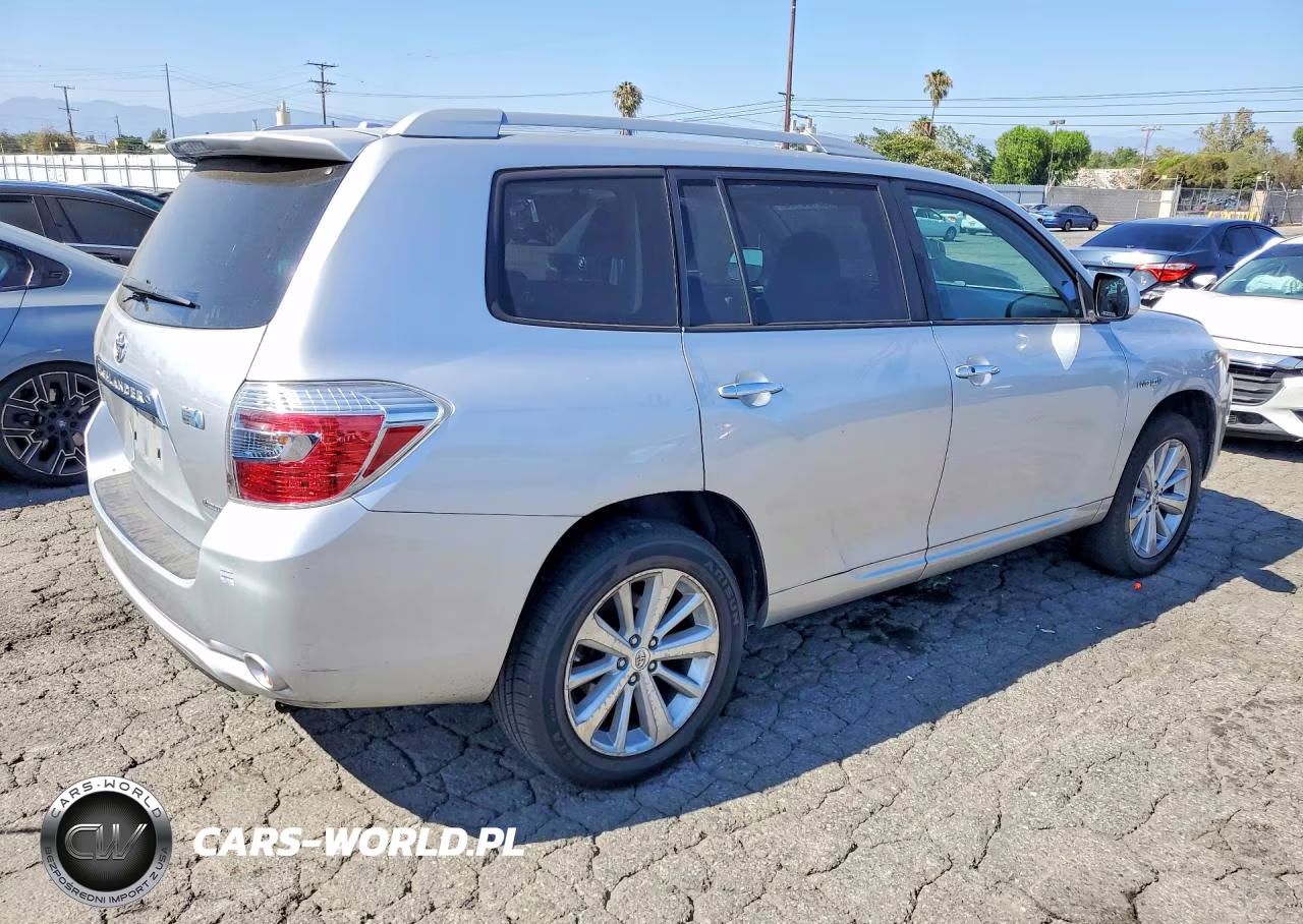 2009 Toyota Highlander Hybrid Limited VIN:JTEEW44A892035011 - 4