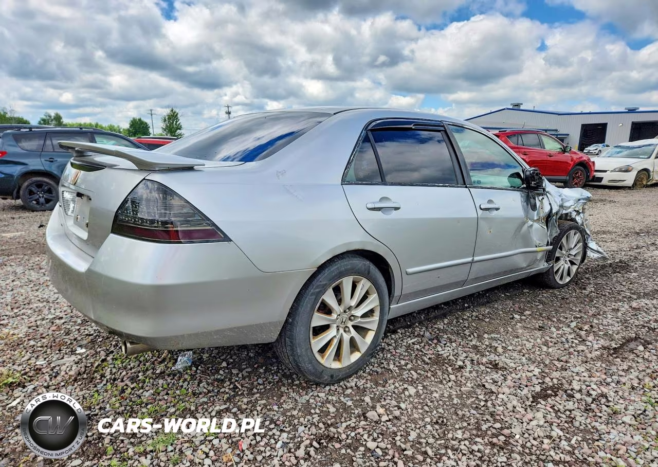 2007 Honda Accord Se VIN:1HGCM563X7A000996 - 3