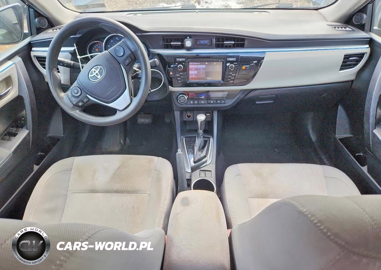 2015 Toyota Corolla Le Plus VIN:2T1BURHE1FC265185 - 8
