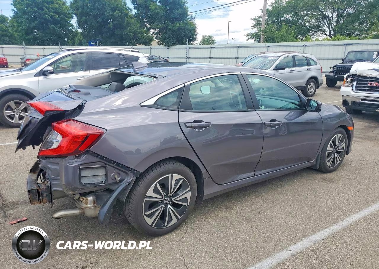 2017 Honda Civic Exl VIN:19XFC1F7XHE016012 - 3