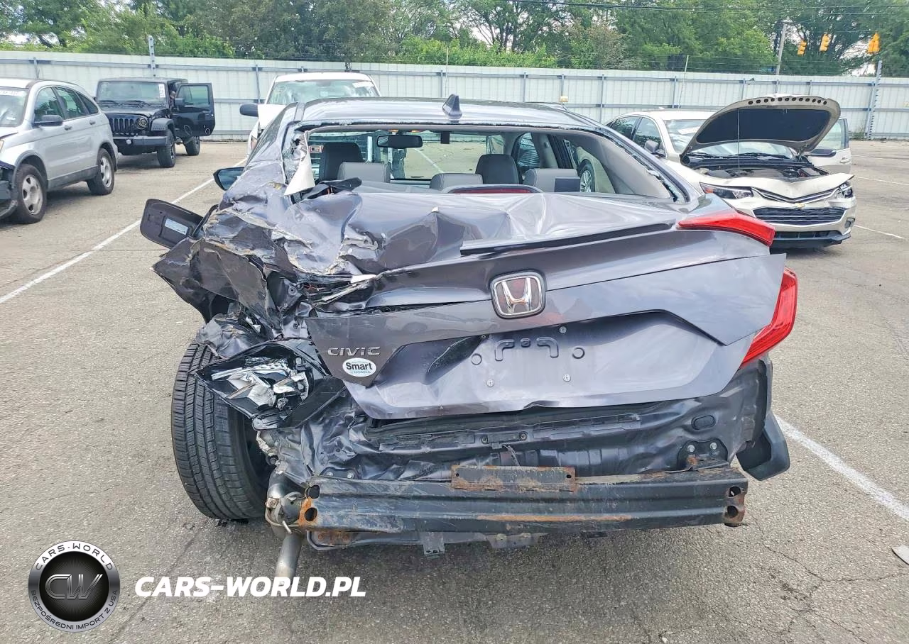2017 Honda Civic Exl VIN:19XFC1F7XHE016012 - 6