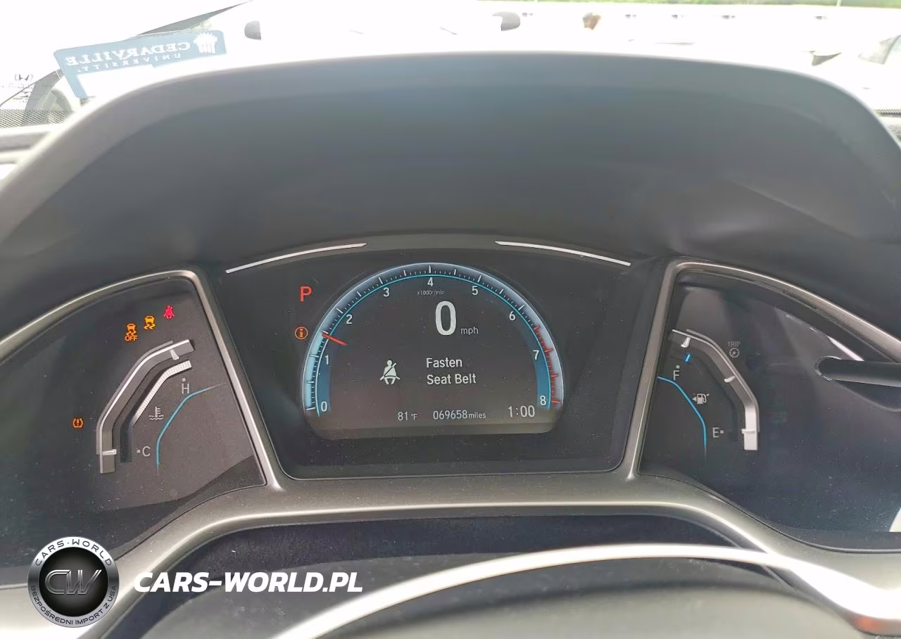 2017 Honda Civic Exl VIN:19XFC1F7XHE016012 - 9