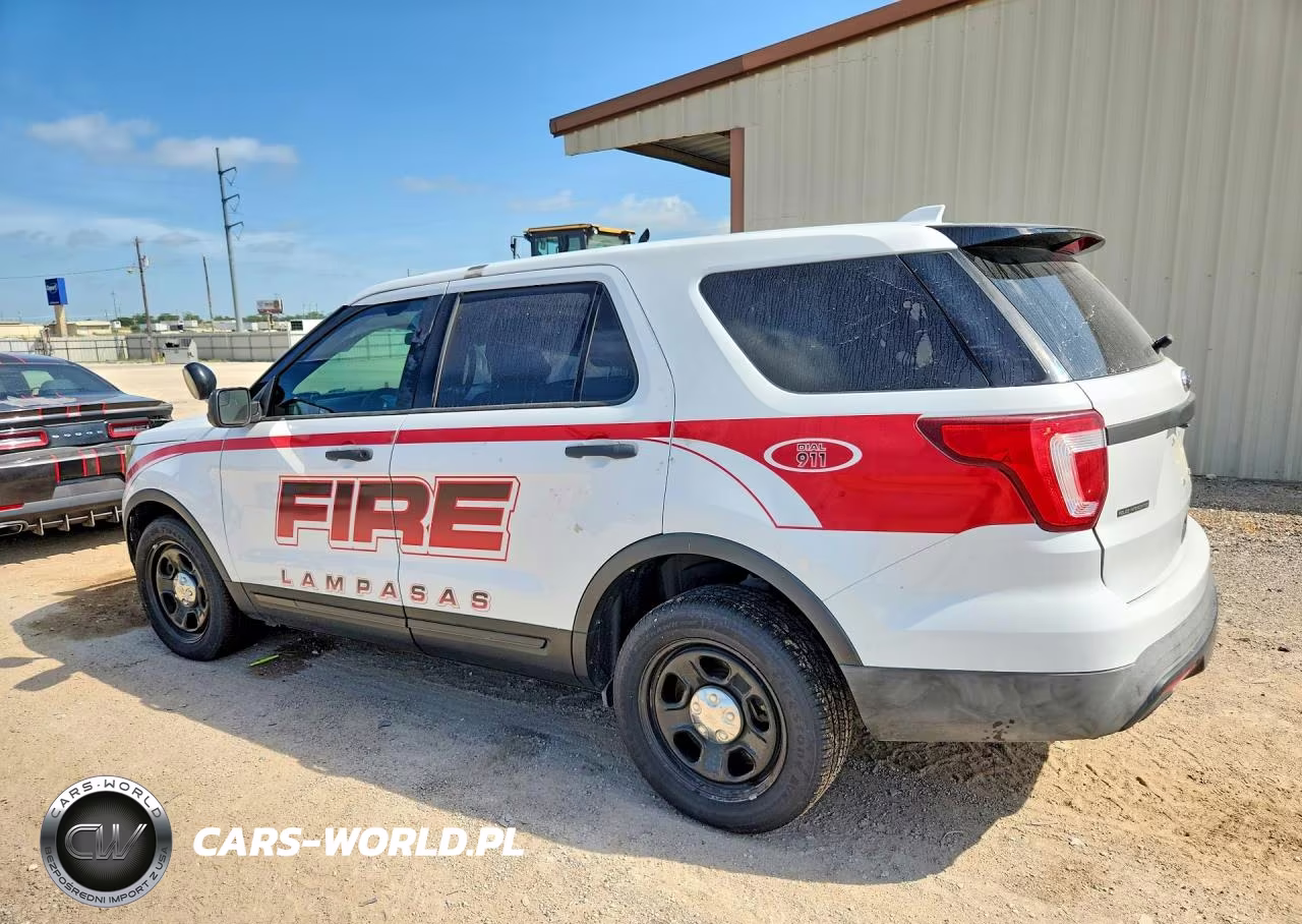 2017 Ford Explorer Police Interceptor VIN:1FM5K8AR9HGB33415 - 2