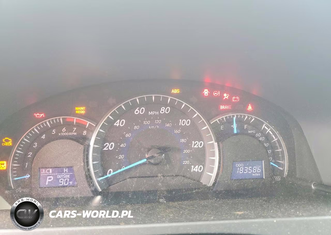 2012 Toyota Camry Xle VIN:4T1BF1FK7CU554778 - 9
