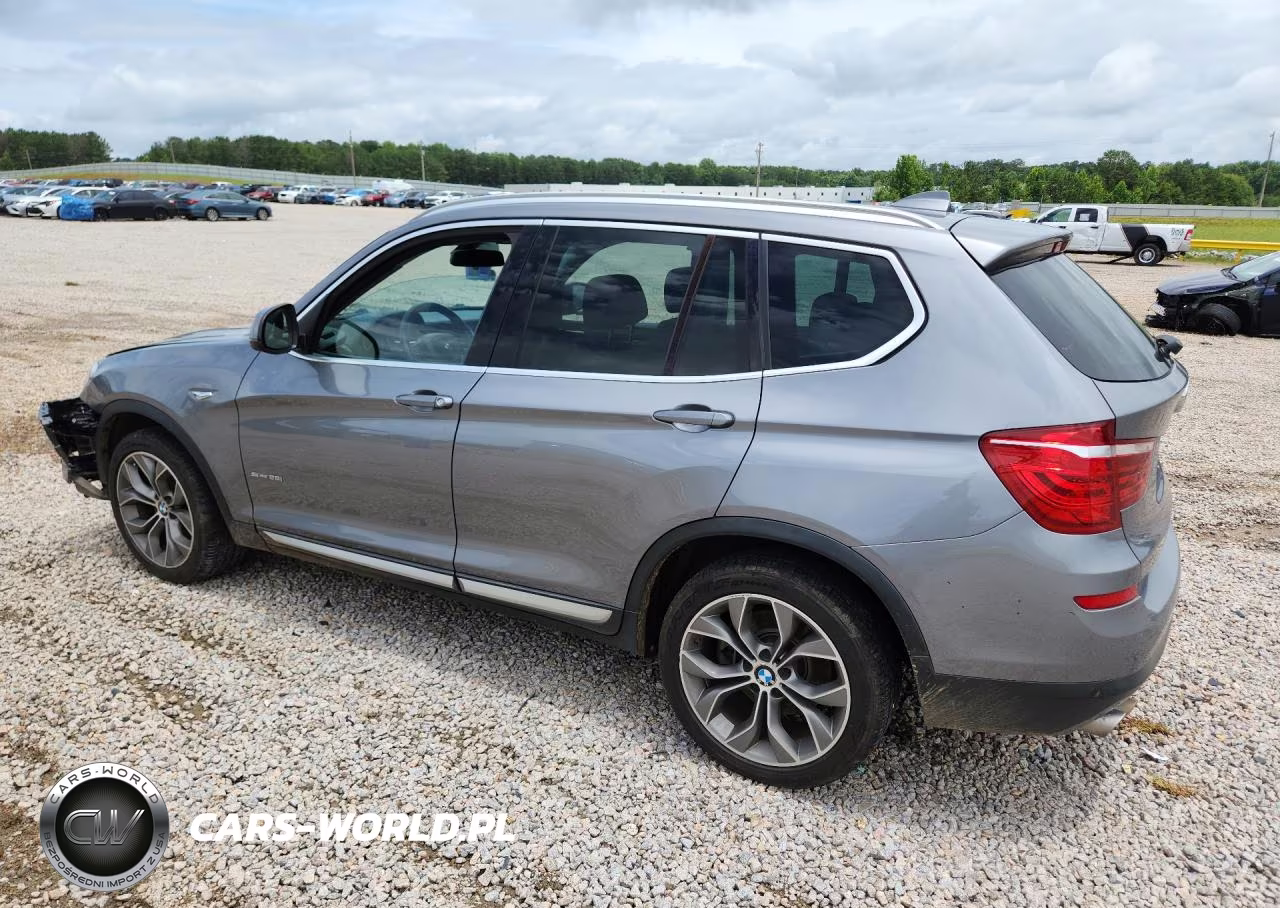 2017 BMW X3 Sdrive28I VIN:5UXWZ7C52H0V86209 - 2