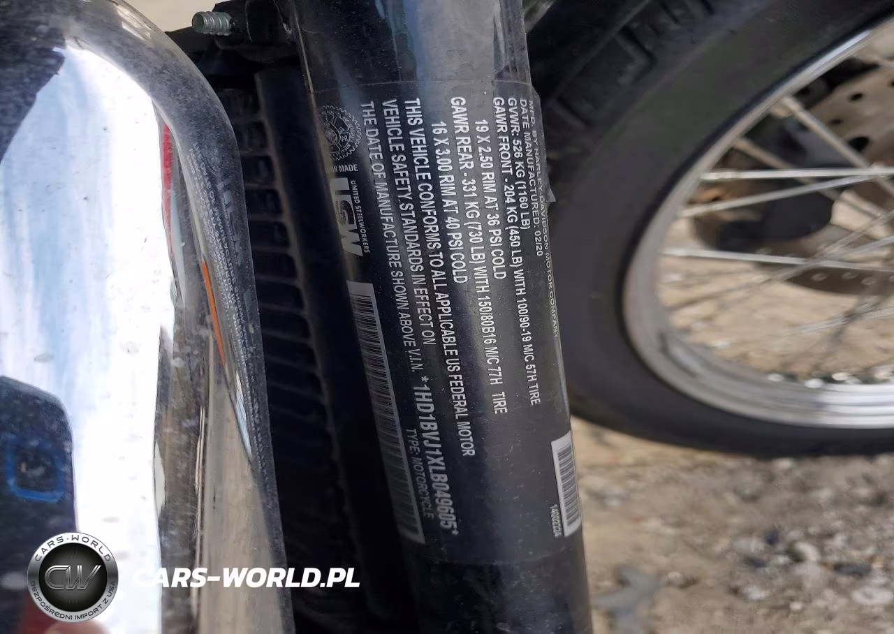 2020 Harley-Davidson Fxst VIN:1HD1BVJ1XLB049605 - 9