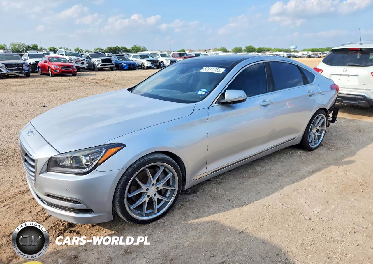 2015 Hyundai Genesis 3.8L VIN:KMHGN4JE6FU067636 - 1