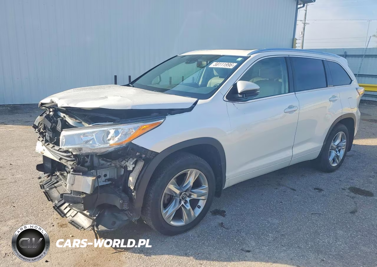 2016 Toyota Highlander Limited Platinum – zdjęcie 1 z 13