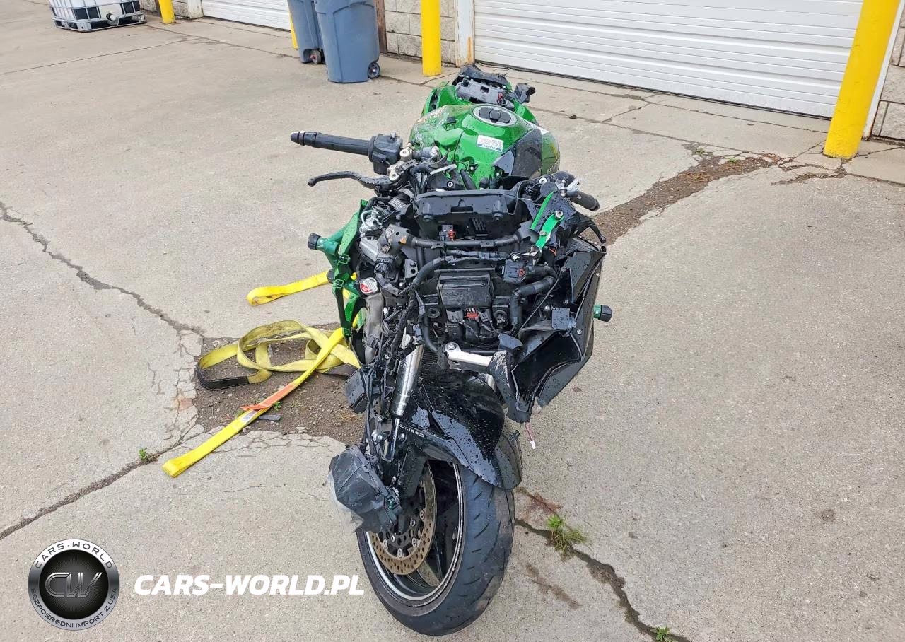 2022 Kawasaki Zx1002 R VIN:JKBZXVR12NA000052 - 2