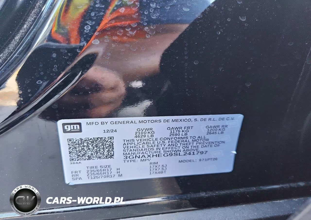 2025 Chevrolet Equinox Lt VIN:3GNAXHEG9SL241797 - 13