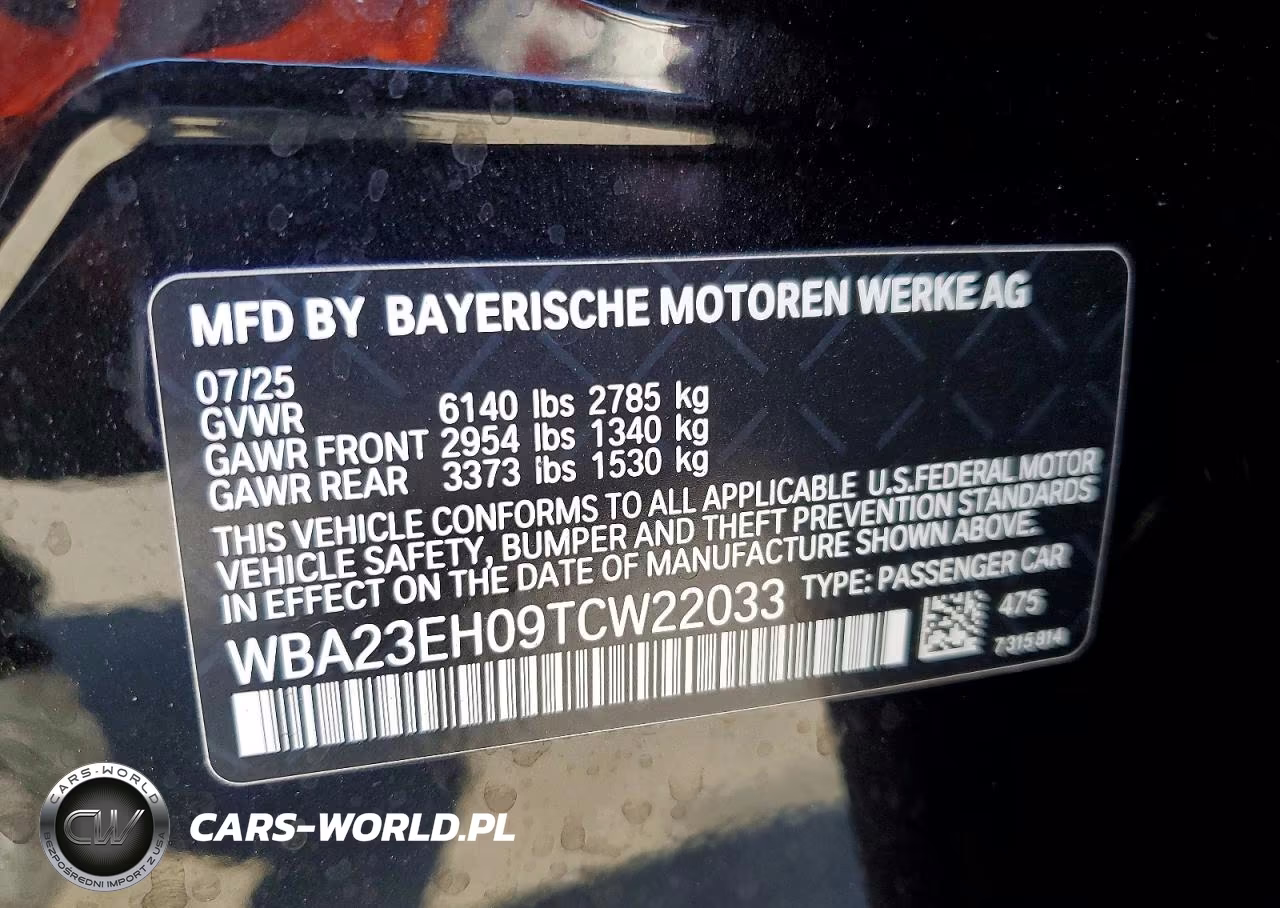 2026 BMW 740 I VIN:WBA23EH09TCW22033 - 12