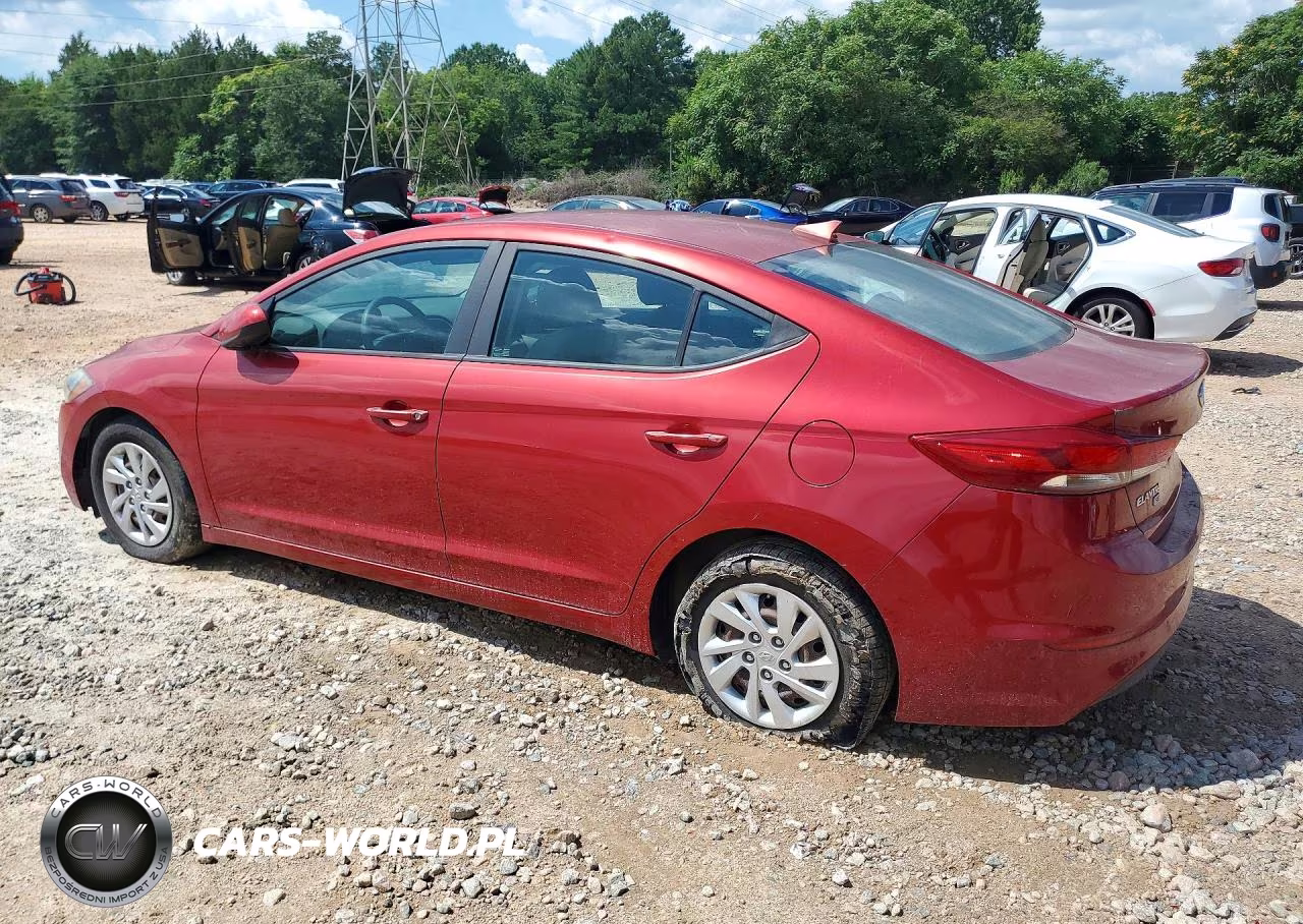 2017 Hyundai Elantra Se VIN:5NPD74LF6HH111655 - 2