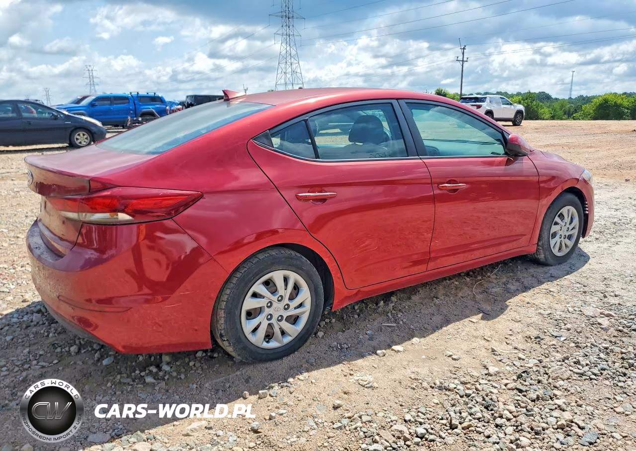 2017 Hyundai Elantra Se VIN:5NPD74LF6HH111655 - 3