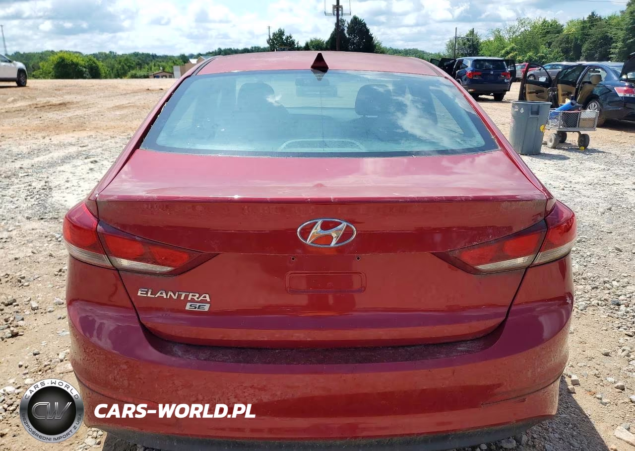 2017 Hyundai Elantra Se VIN:5NPD74LF6HH111655 - 6
