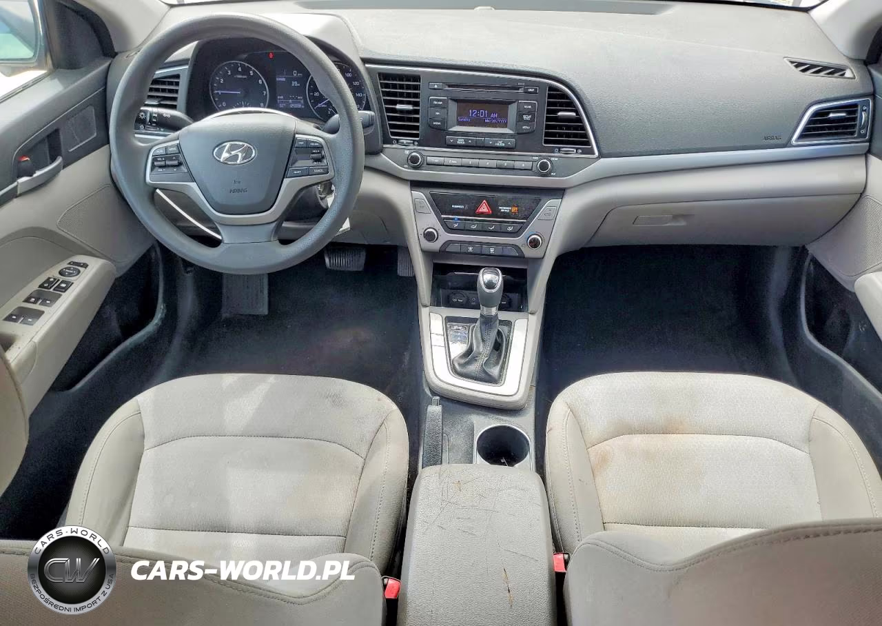 2017 Hyundai Elantra Se VIN:5NPD74LF6HH111655 - 8