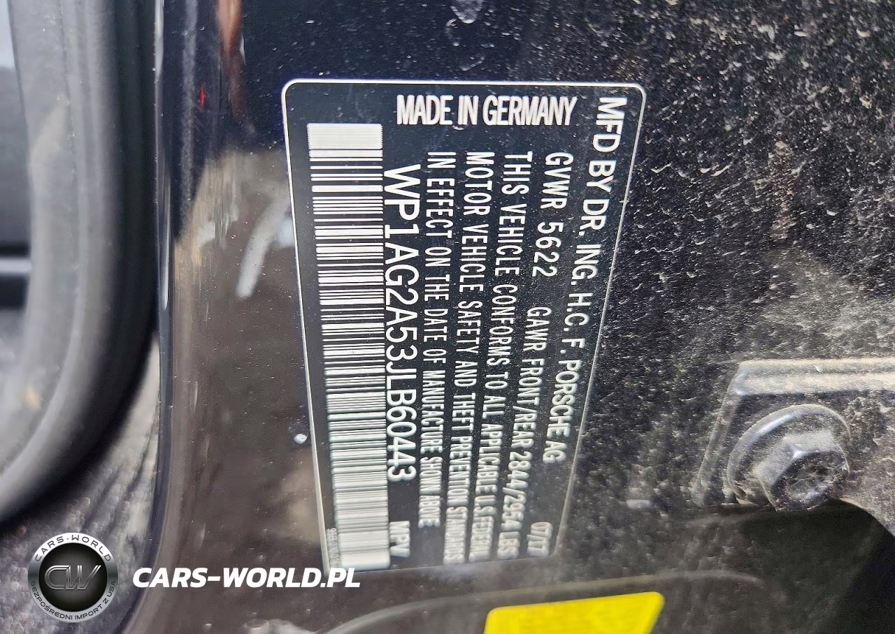 2018 Porsche Macan Gts VIN:WP1AG2A53JLB60443 - 12