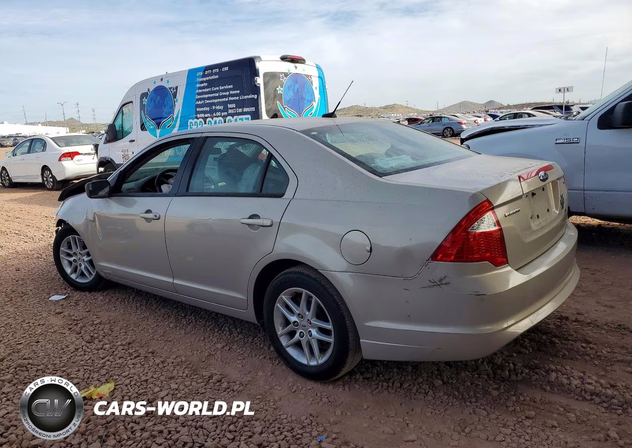2010 Ford Fusion S VIN:3FAHP0GA4AR197596 - 2