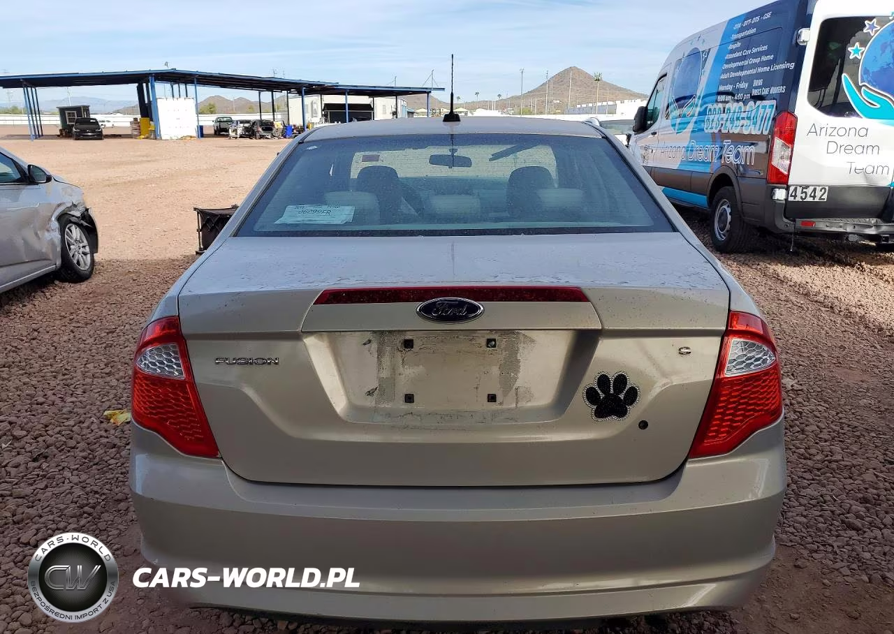 2010 Ford Fusion S VIN:3FAHP0GA4AR197596 - 6