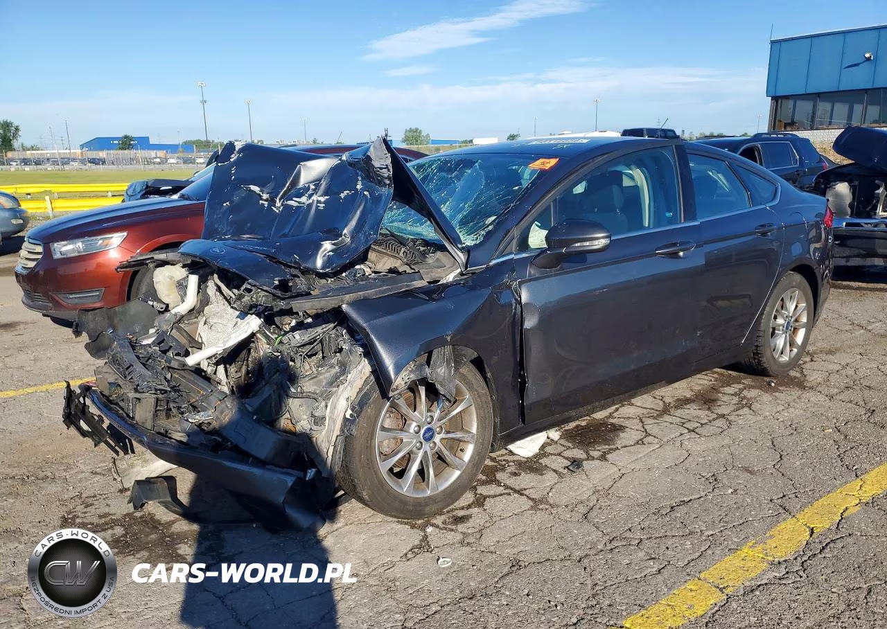 2017 Ford Fusion Se VIN:3FA6P0HD2HR366508 - 1