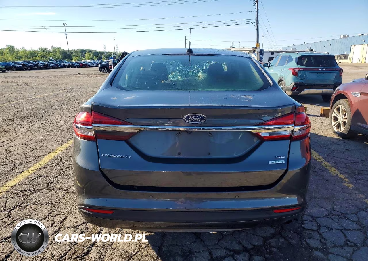 2017 Ford Fusion Se VIN:3FA6P0HD2HR366508 - 6