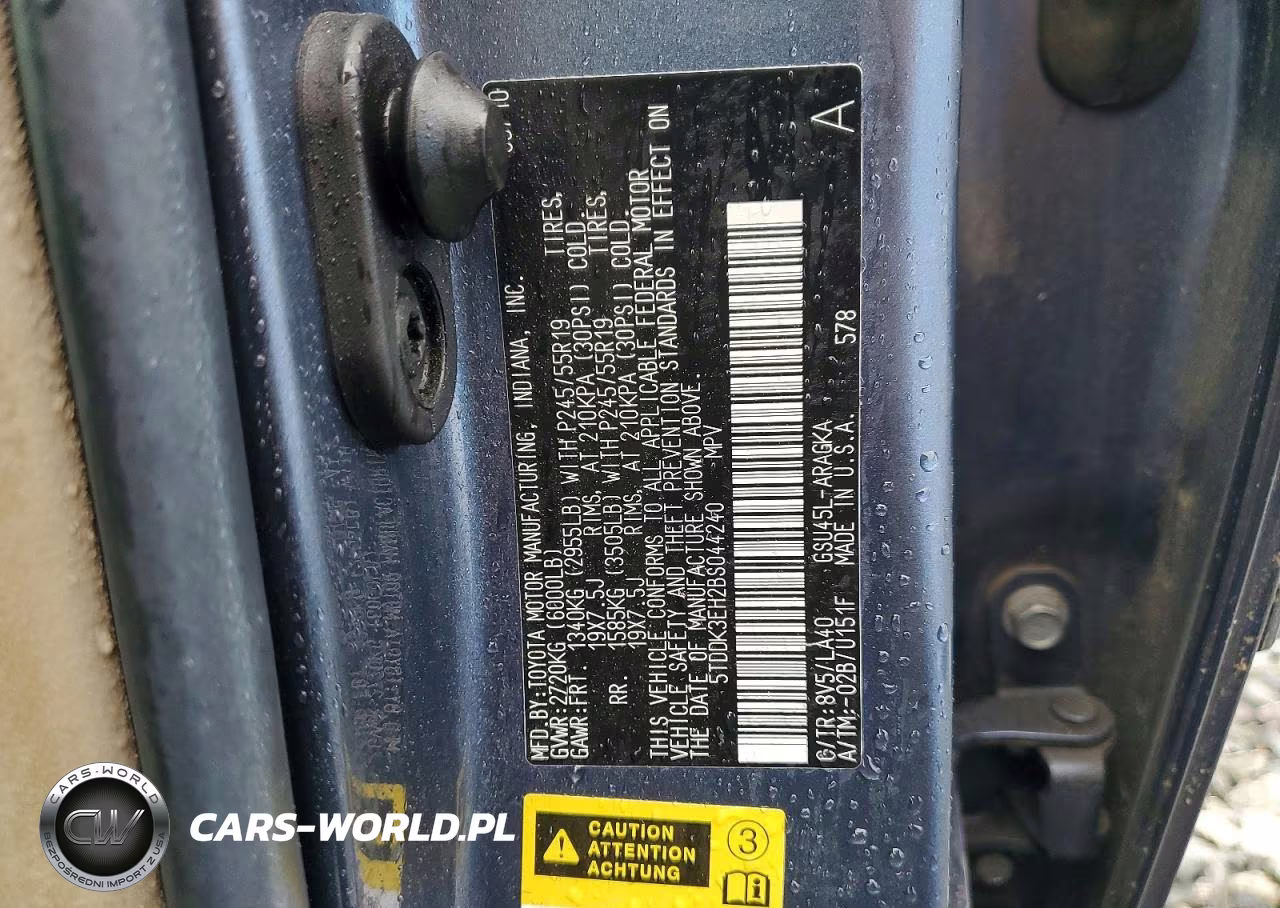 2011 Toyota Highlander Limited VIN:5TDDK3EH2BS044240 - 13