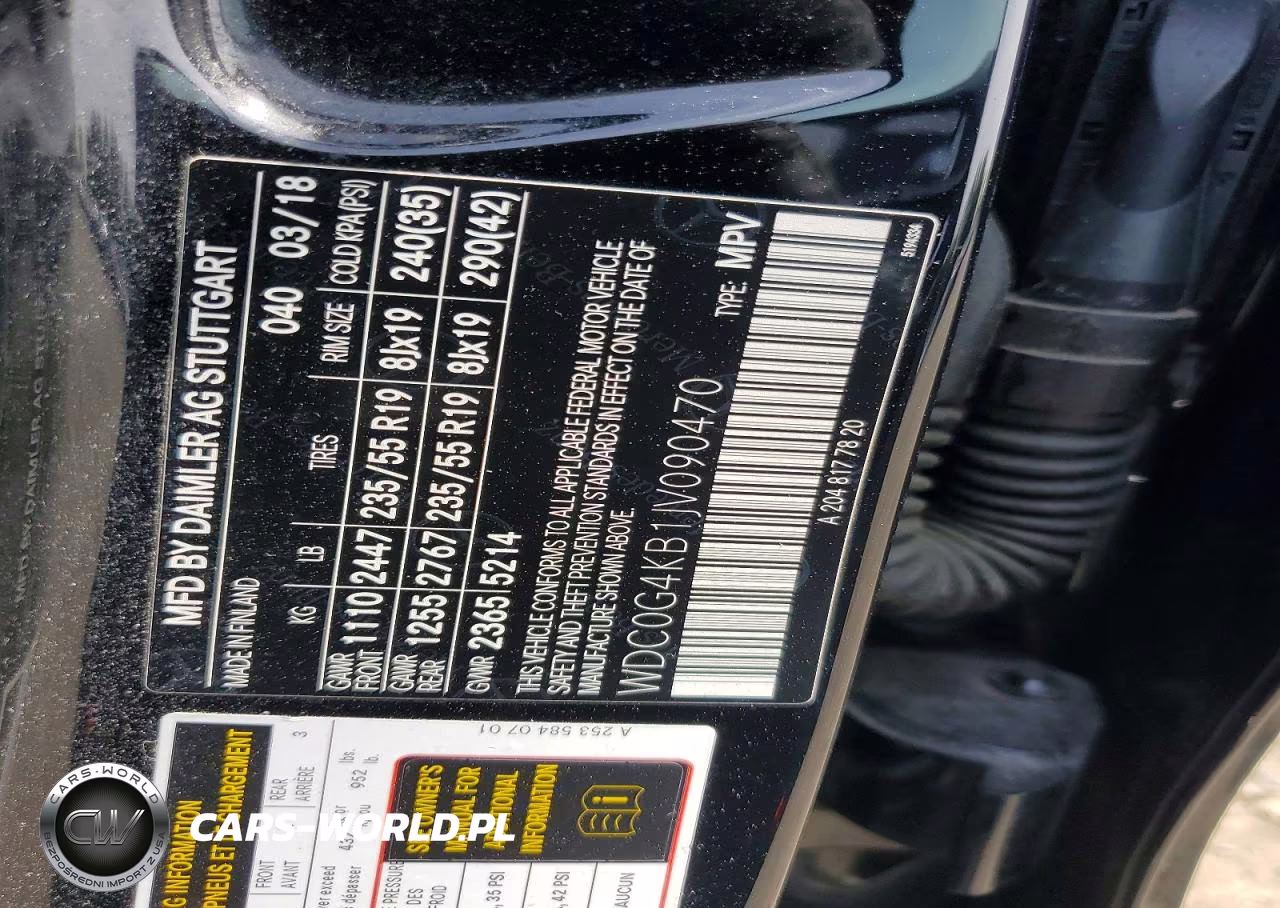2018 Mercedes-Benz Glc 300 4Matic VIN:WDC0G4KB1JV090470 - 13