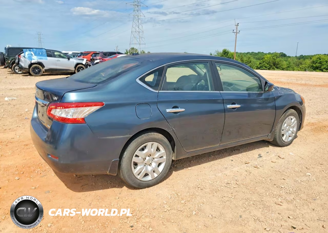2014 Nissan Sentra Sv VIN:3N1AB7AP6EY220679 - 3