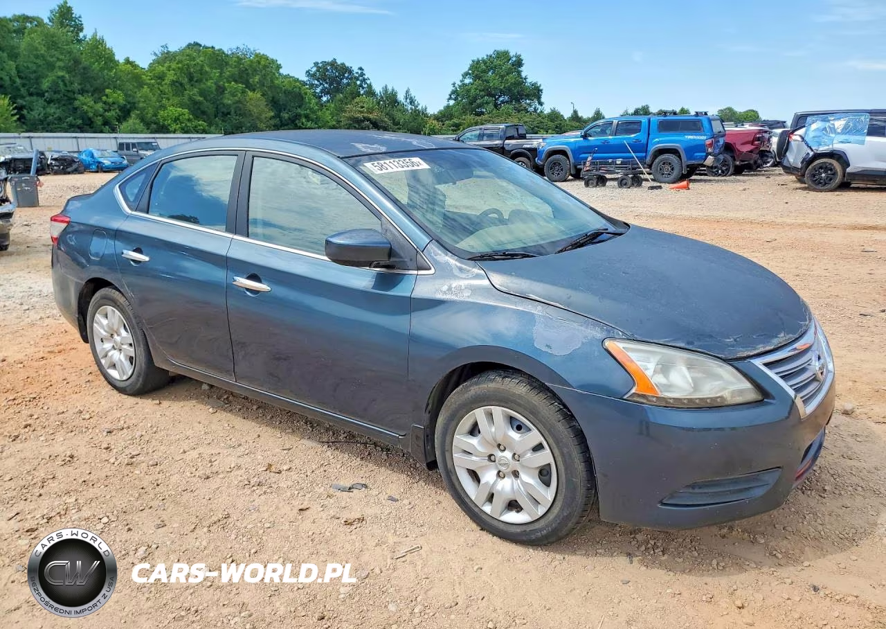 2014 Nissan Sentra Sv VIN:3N1AB7AP6EY220679 - 4