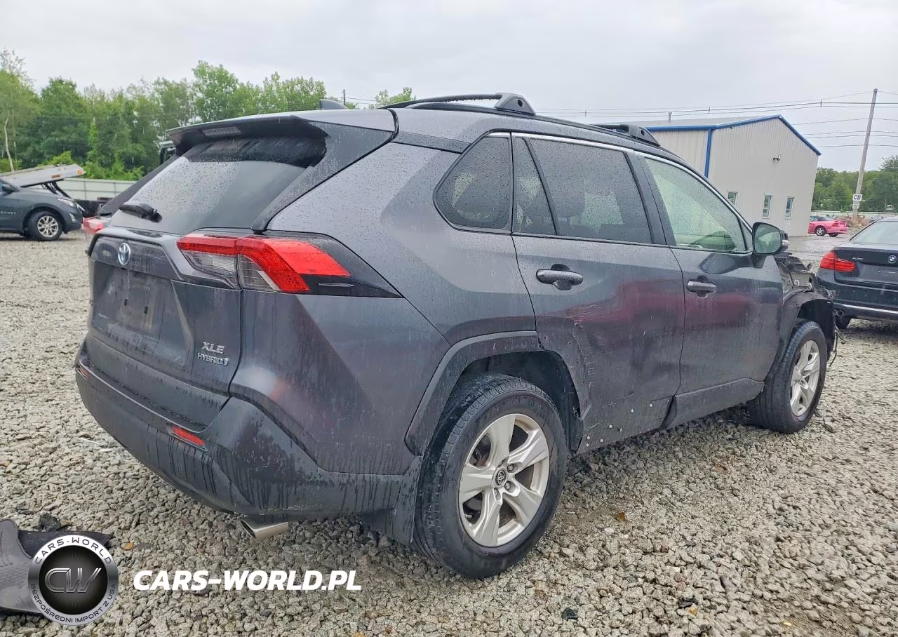 2019 Toyota Rav4 Hybrid Xle VIN:JTMRWRFV2KD007718 - 3