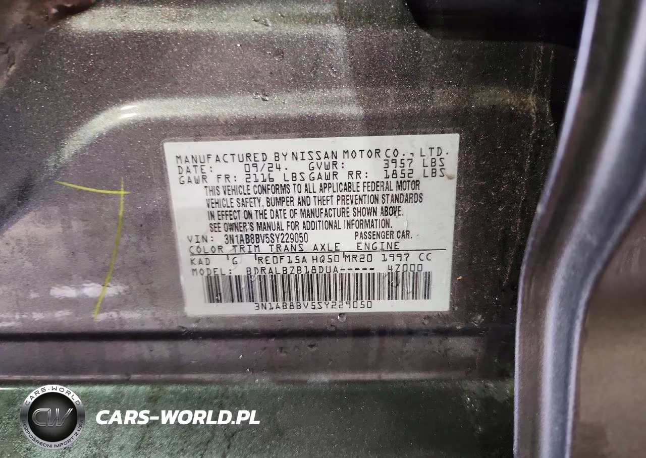 2025 Nissan Sentra S VIN:3N1AB8BV5SY229050 - 12