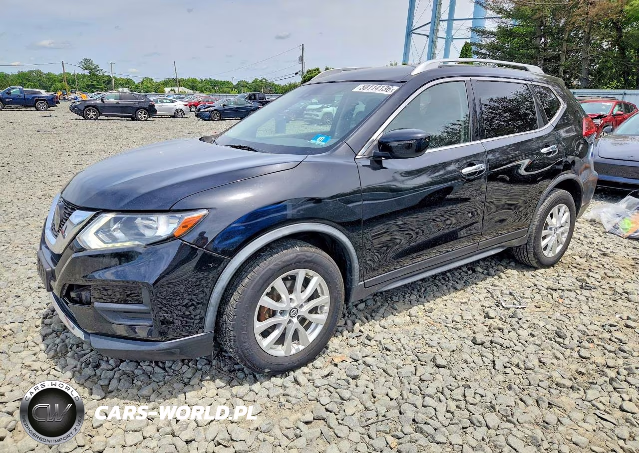2019 Nissan Rogue Sv VIN:JN8AT2MT7KW254451 - 1