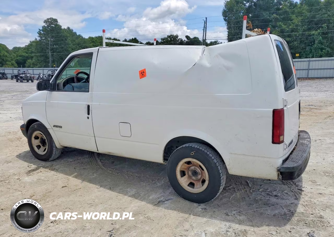 2001 Chevrolet Astro VIN:1GCDM19WX1B135849 - 2