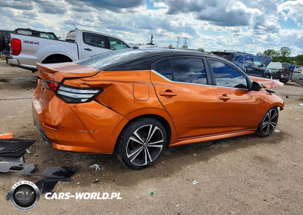 2020 Nissan Sentra Sr VIN:3N1AB8DV4LY308031 - 3