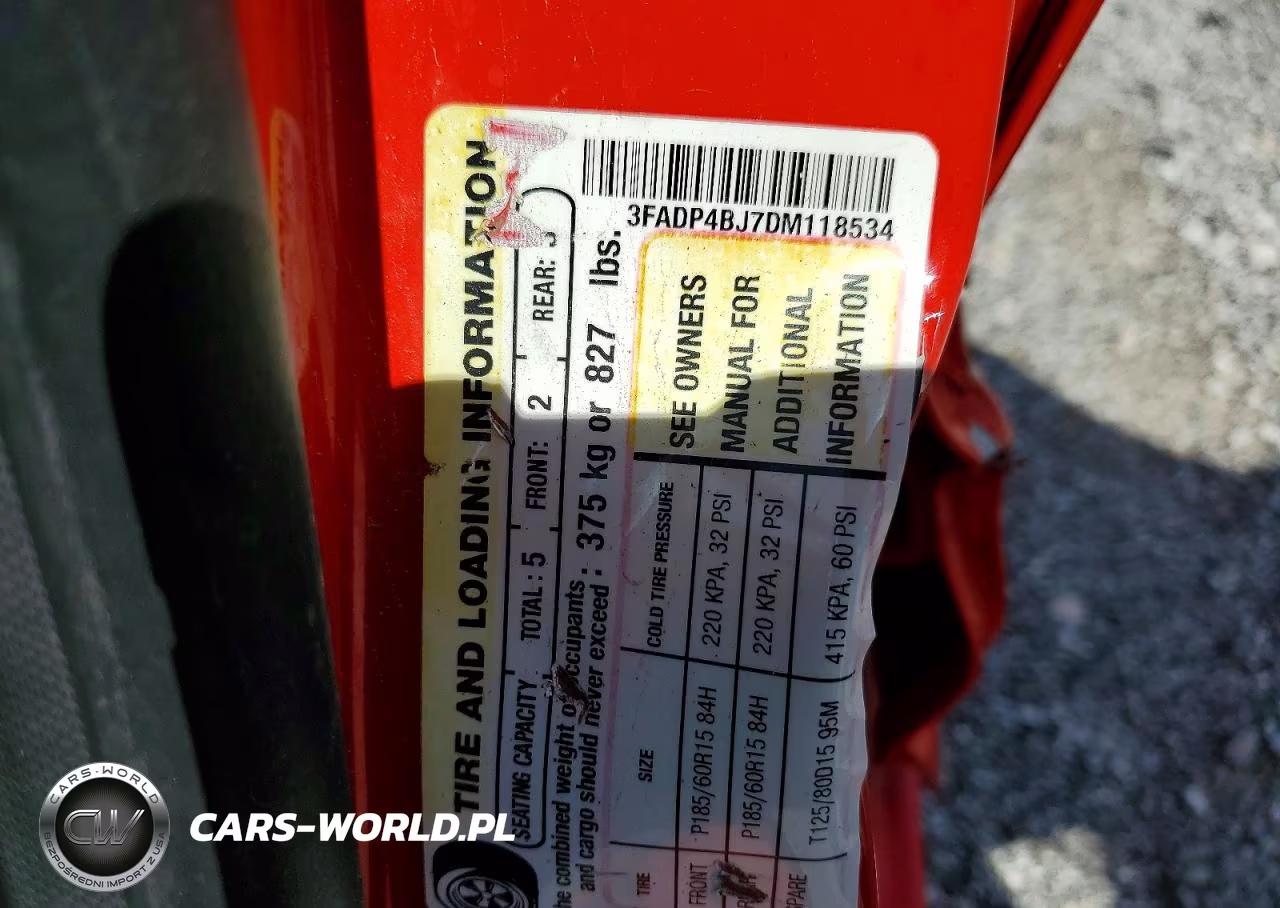 2013 Ford Fiesta Se VIN:3FADP4BJ7DM118534 - 12