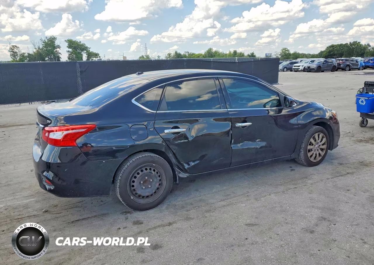 2017 Nissan Sentra Sv VIN:3N1AB7AP4HY309347 - 3