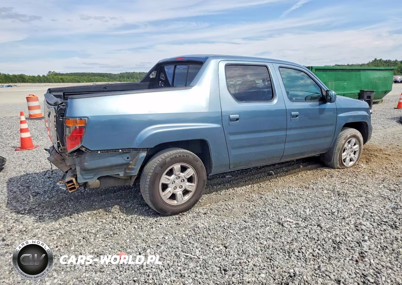 2006 Honda Ridgeline Rts VIN:2HJYK16426H522576 - 3