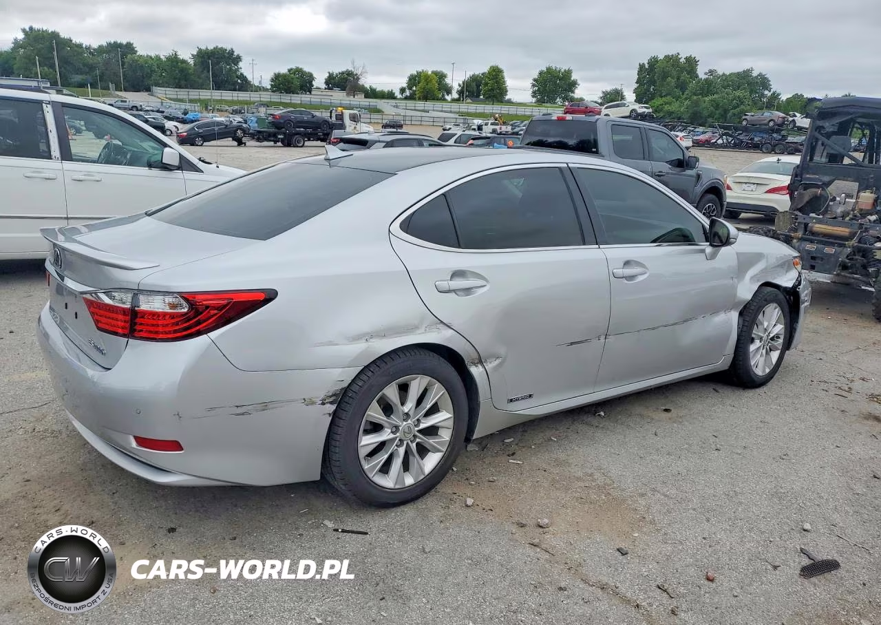 2014 Lexus Es 300H VIN:JTHBW1GG6E2057166 - 3