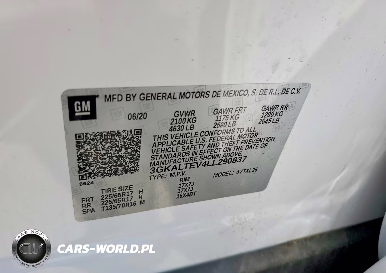 2020 GMC Terrain Sle VIN:3GKALTEV4LL290837 - 13